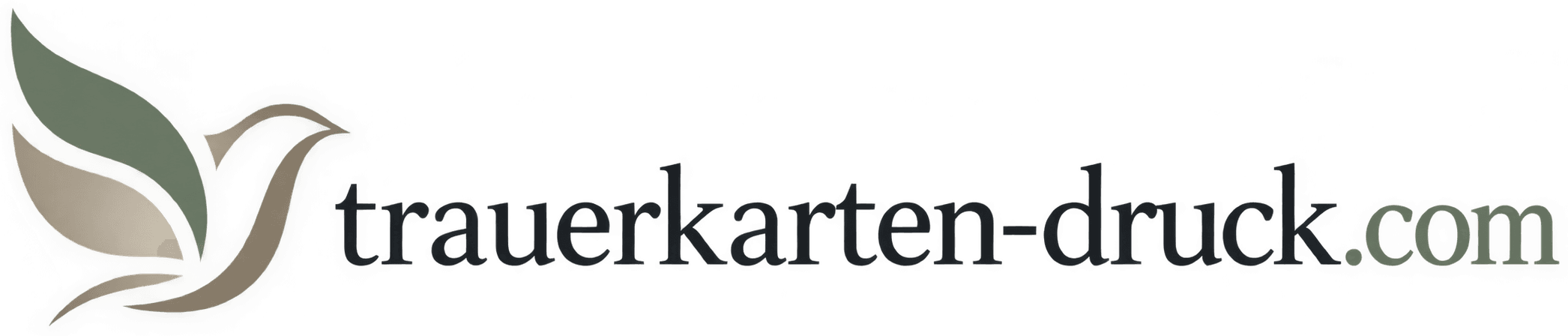 Trauerkarten logo