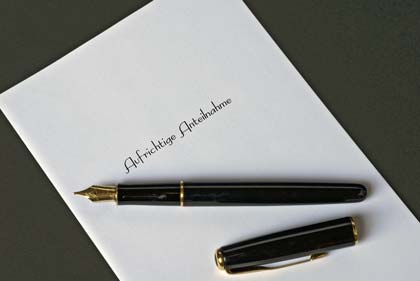 Text für Trauerkarte konzipieren