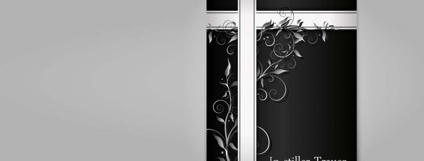 Vorlage einer Trauerkarte